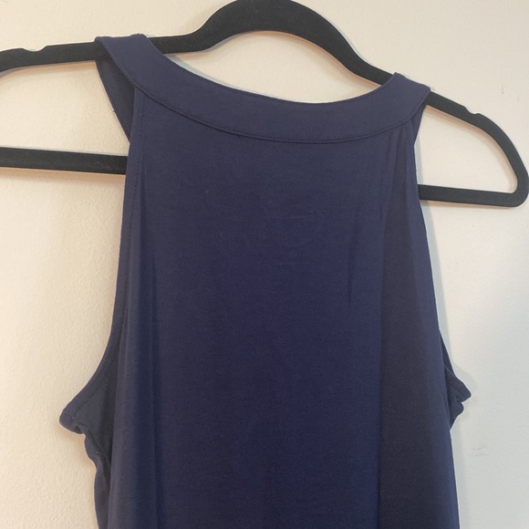 INC International Concepts Sleeveless Navy Top | PS - Picture 4 of 6